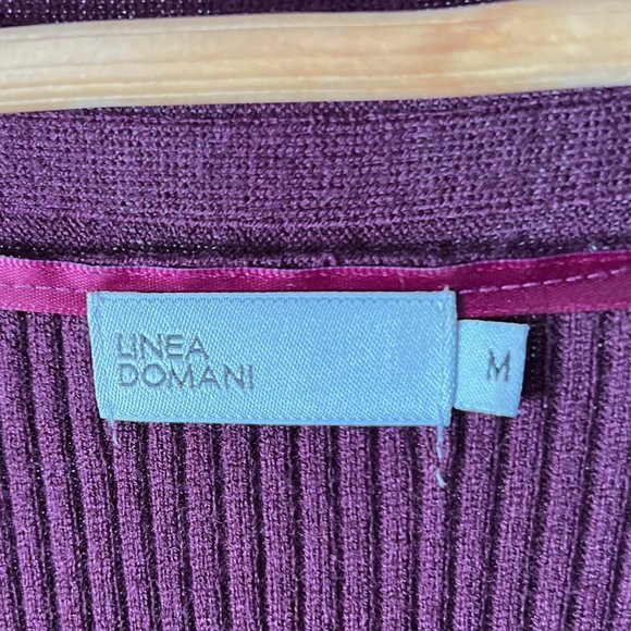 Linea Domani - Open Cardigan Sweater - Size M NWOT - Picture 3 of 3